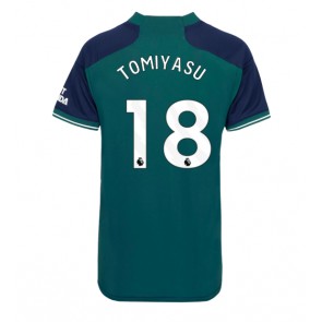 Arsenal Takehiro Tomiyasu #18 Tredje Tröja Dam 2023-24 Kortärmad